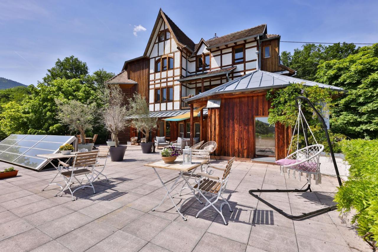 Le Manoir Des Sens - Foret De Bergheim Bagian luar foto